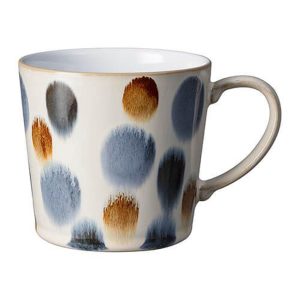 DENBY Brown spot painted mugg 40 cl