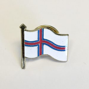 Flaggpins Färöarna