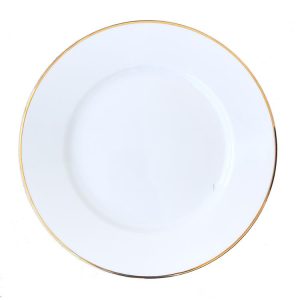 KASZUB Tallrik 19-26,5 cm, guldrand