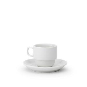 PRAHA espressokopp 11cl, vit