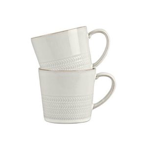 NATURAL CANVAS 2 st mugg 40 cl