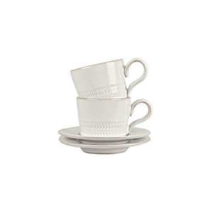 NATURAL CANVAS 2 st espresso kopp inkl. fat
