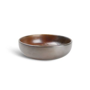 F2D Dark Brown ESCURA bowl D20xH6.5cm