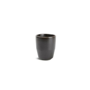 F2D Black CERES mug 0.28L unhandled