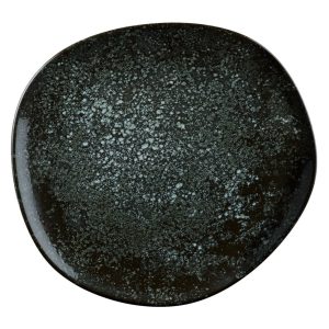 Bonna COSMOS BLACK tallrik flat, Ø33 cm