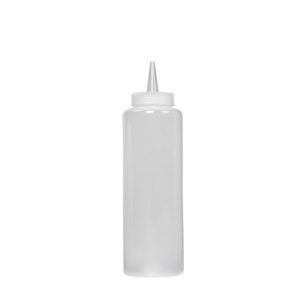 Dressingflaska transp pp plast 355ml