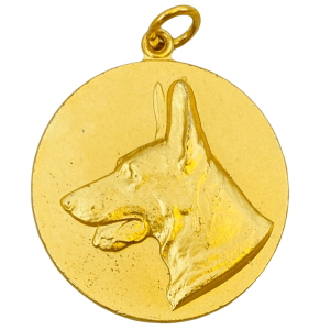 Medalj Hund M3700 Retro