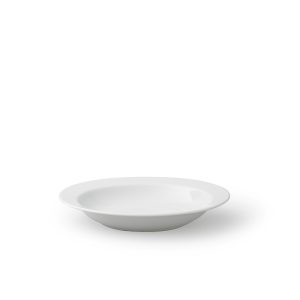 PRAHA tallrik djup 22cm, vit