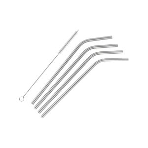 Rostfria Sugrör 4-pack