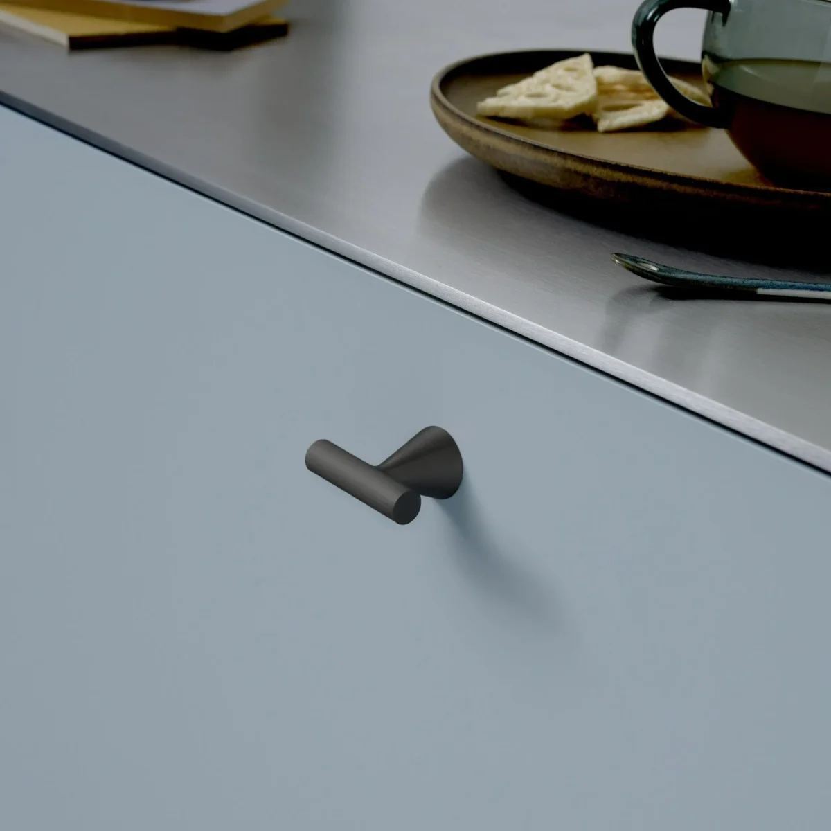 Delta | Handtag/Knopp i Matt Svart - Bild 3
