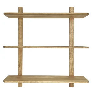 Nord | Hylla i Ek - 80 cm - tripple